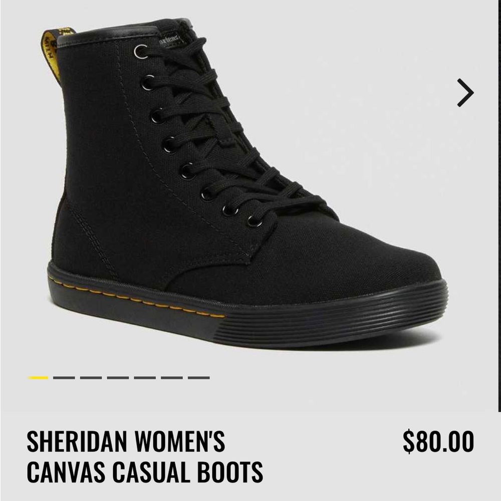 like new Dr. Martens Sheridan Air Wair high tops